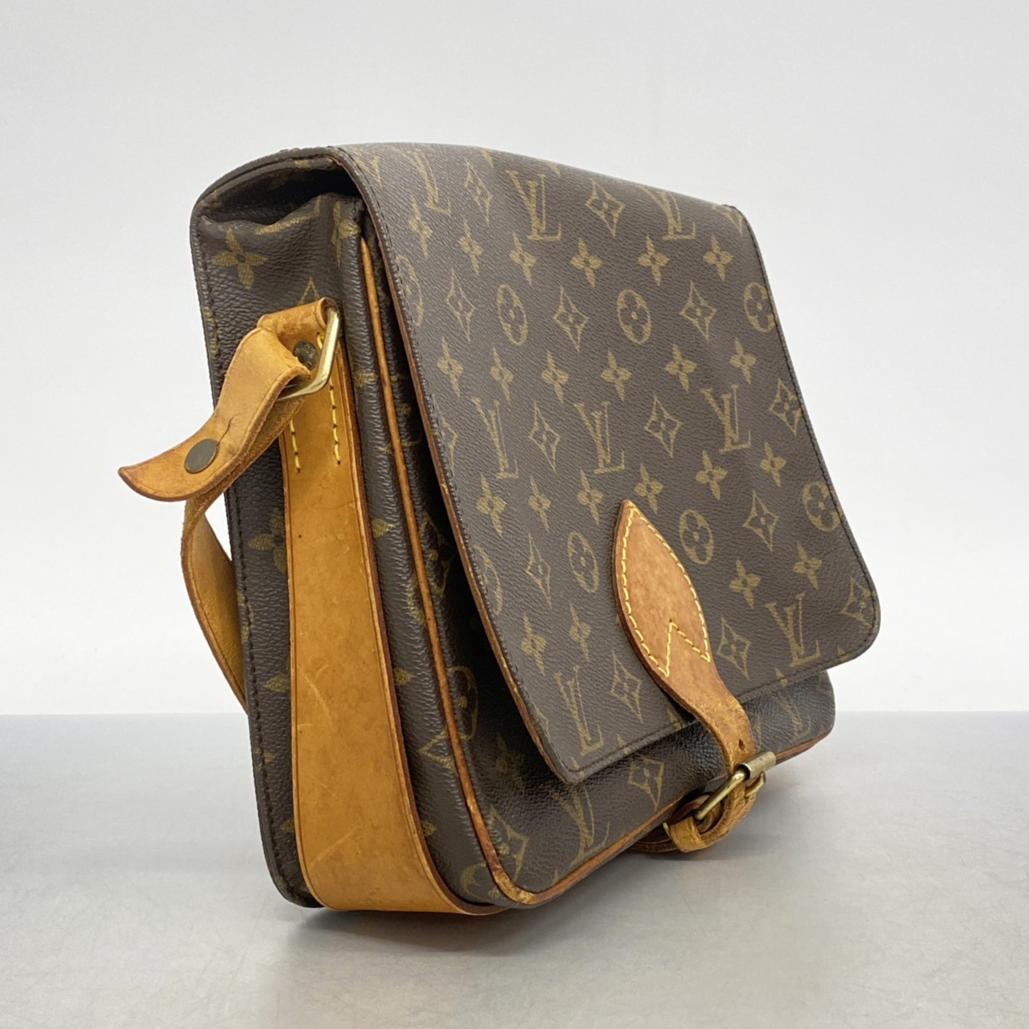 ルイ・ヴィトン(Louis Vuitton) ルイ・ヴィトン ショルダーバッグ モノグラム カルトシエールGM M51252 ブラウンレディース