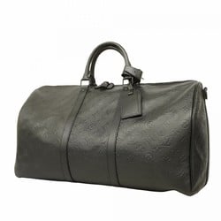 ルイ・ヴィトン(Louis Vuitton) ルイ・ヴィトン ボストンバッグ モノグラム・シャドウ キーポルバンドリエール50 M44810  ノワールメンズ レディース | eLADY Globazone