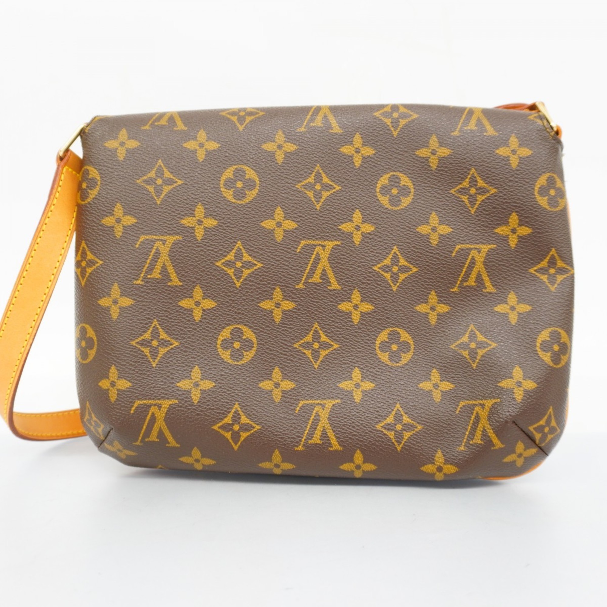 ルイ・ヴィトン(Louis Vuitton) ルイ・ヴィトン ショルダーバッグ モノグラム ミュゼットタンゴショートストラップ M51257 ブラウンレディース