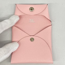 エルメス(Hermes) エルメス 財布・コインケース バスティア シェブルミゾル ローズサクラ  T刻印レディース