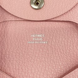 エルメス(Hermes) エルメス 財布・コインケース バスティア シェブルミゾル ローズサクラ  T刻印レディース