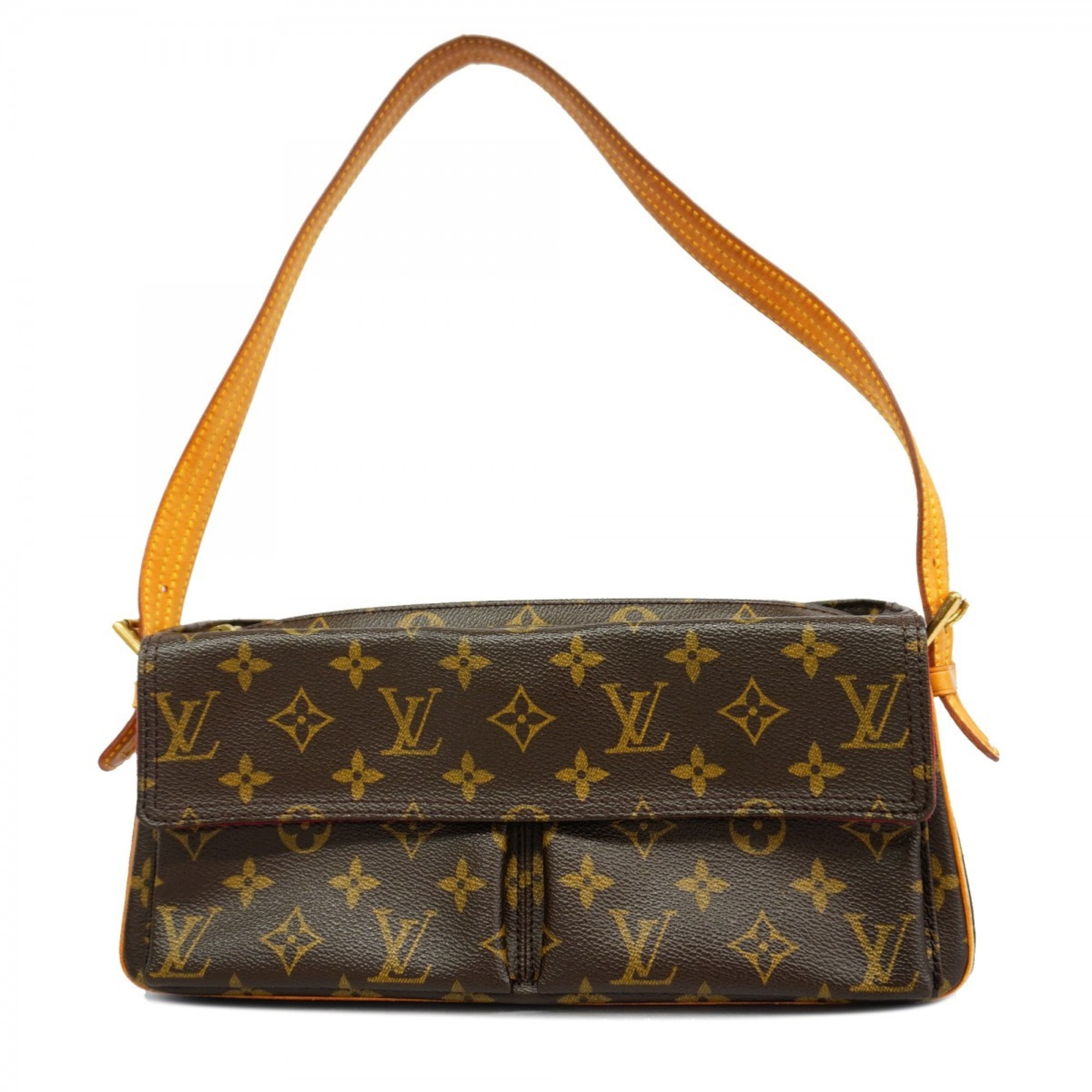 ルイ・ヴィトン(Louis Vuitton) ルイ・ヴィトン ショルダーバッグ モノグラム ヴィバシテMM M51164 ブラウンレディース