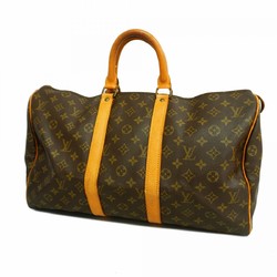 ルイ・ヴィトン(Louis Vuitton) ルイ・ヴィトン ボストンバッグ モノグラム キーポル45 M41428 ブラウンメンズ レディース