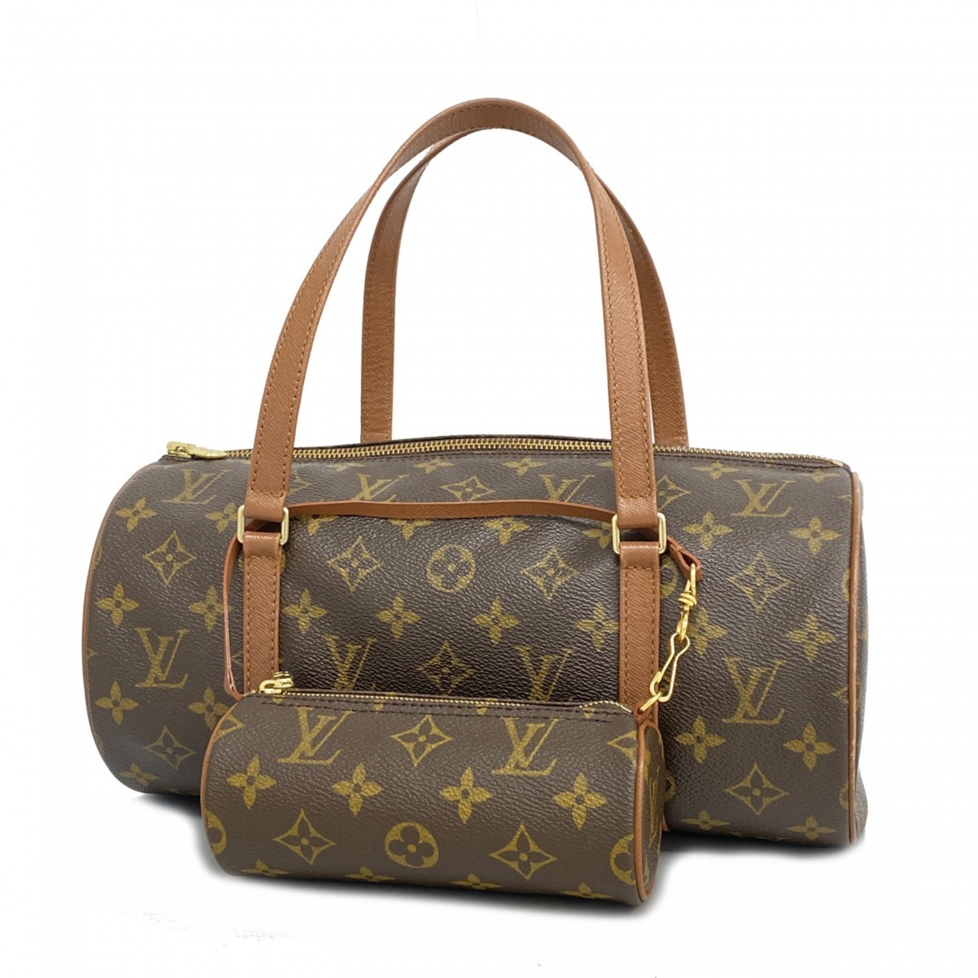 ルイ・ヴィトン(Louis Vuitton) ルイ・ヴィトン ハンドバッグ モノグラム パピヨン30 M51385 ブラウンレディース