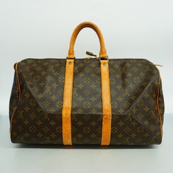 ルイ・ヴィトン(Louis Vuitton) ルイ・ヴィトン ボストンバッグ モノグラム キーポル45 M41428 ブラウンメンズ レディース