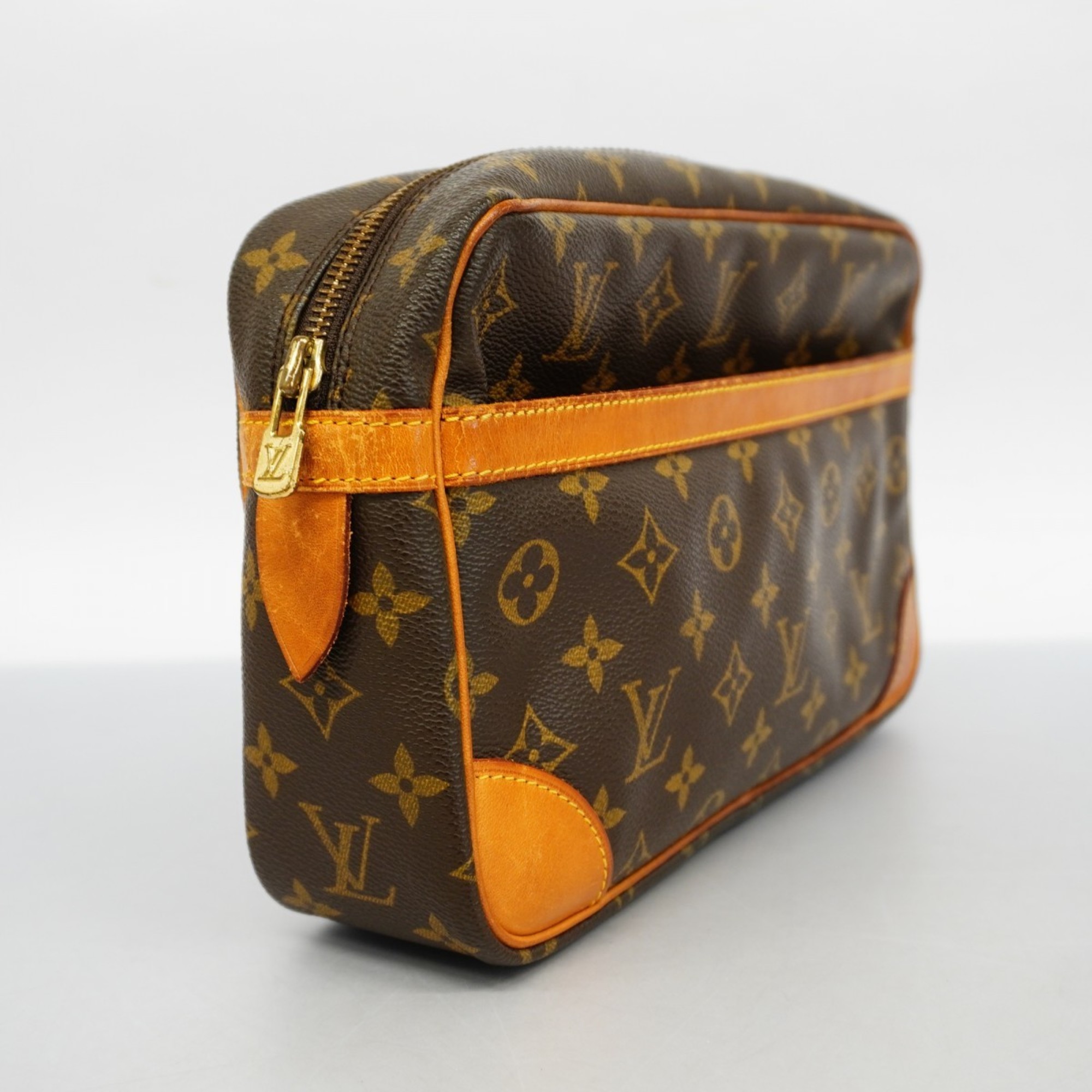 ルイ・ヴィトン(Louis Vuitton) ルイ・ヴィトン クラッチバッグ モノグラム コンピエーニュ28 M51845 ブラウンレディース