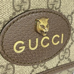 グッチ(Gucci) グッチ ウエストバッグ GGスプリーム シェリーライン 498930  ブラウン メンズ レディース