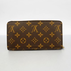 ルイ・ヴィトン(Louis Vuitton) ルイ・ヴィトン 長財布 モノグラム ジッピーウォレット M60017 ブラウンメンズ レディース