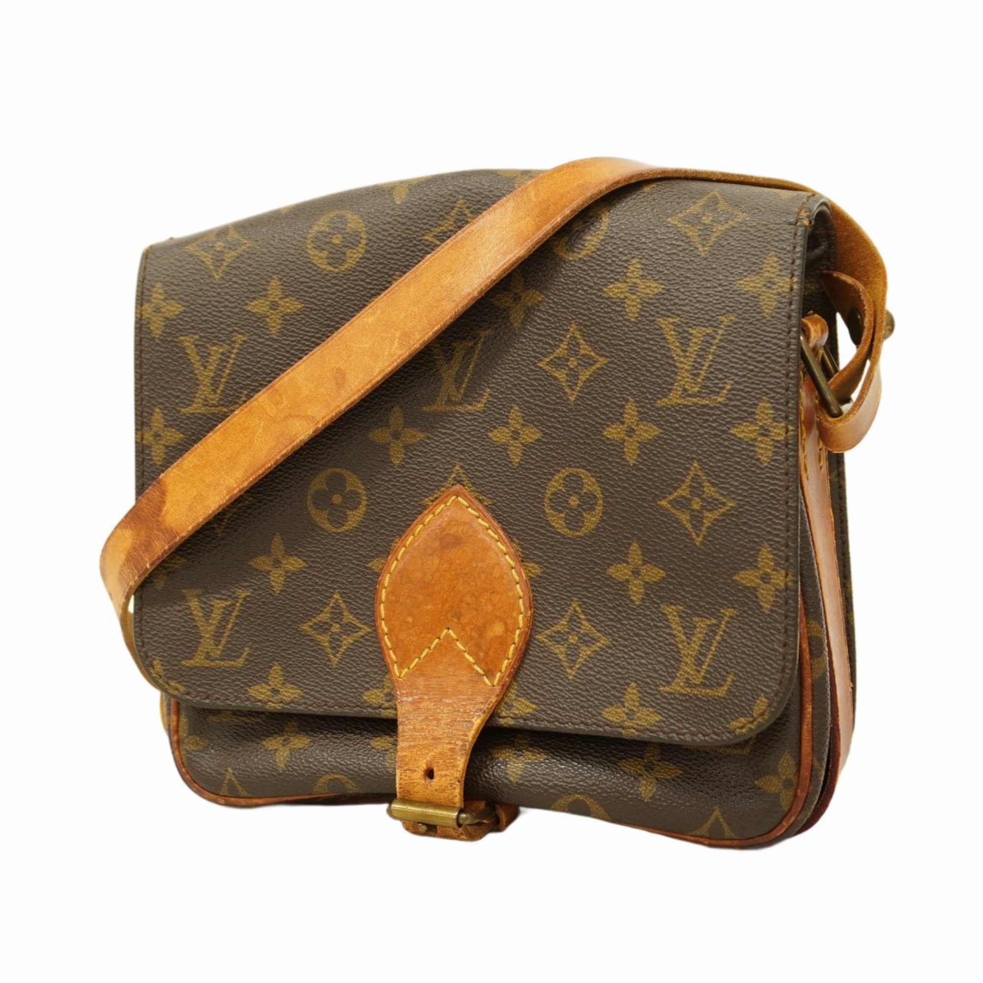 ルイ・ヴィトン(Louis Vuitton) ルイ・ヴィトン ショルダーバッグ モノグラム カルトシエールMM M51253 ブラウンレディース