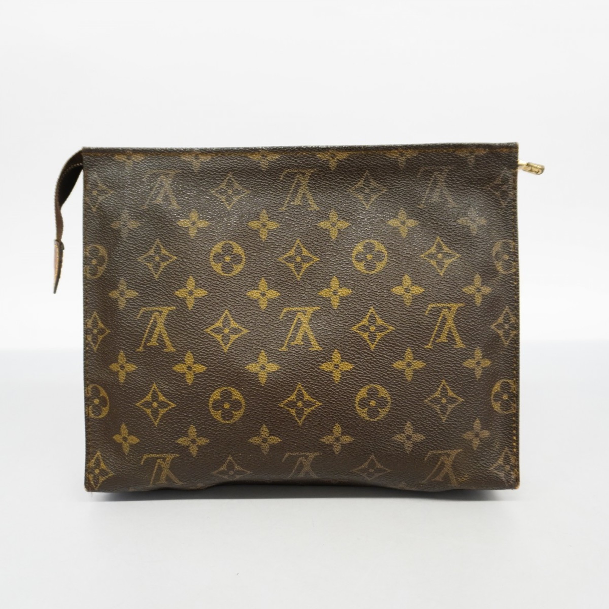 ルイ・ヴィトン(Louis Vuitton) ルイ・ヴィトン ポーチ モノグラム ポッシュトワレット26 M47542 ブラウンレディース