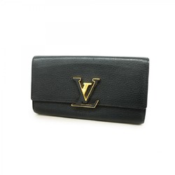 ルイ・ヴィトン(Louis Vuitton) ルイ・ヴィトン 長財布 トリヨン ポルトフォイユカプシーヌ M61248 ノワールレディース