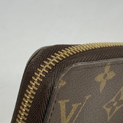 ルイ・ヴィトン(Louis Vuitton) ルイ・ヴィトン 長財布 モノグラム ジッピーウォレット M41895 ブラウン フューシャ レディース