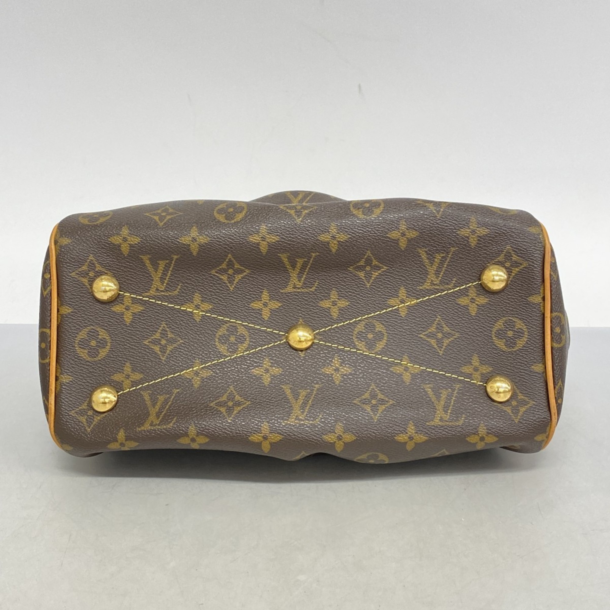 ルイ・ヴィトン(Louis Vuitton) ルイ・ヴィトン ハンドバッグ モノグラム ティボリPM M40143 ブラウンレディース