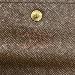 ルイ・ヴィトン(Louis Vuitton) ルイ・ヴィトン 長財布 ダミエ ポシェットポルトモネクレディ N61724 エベヌレディース