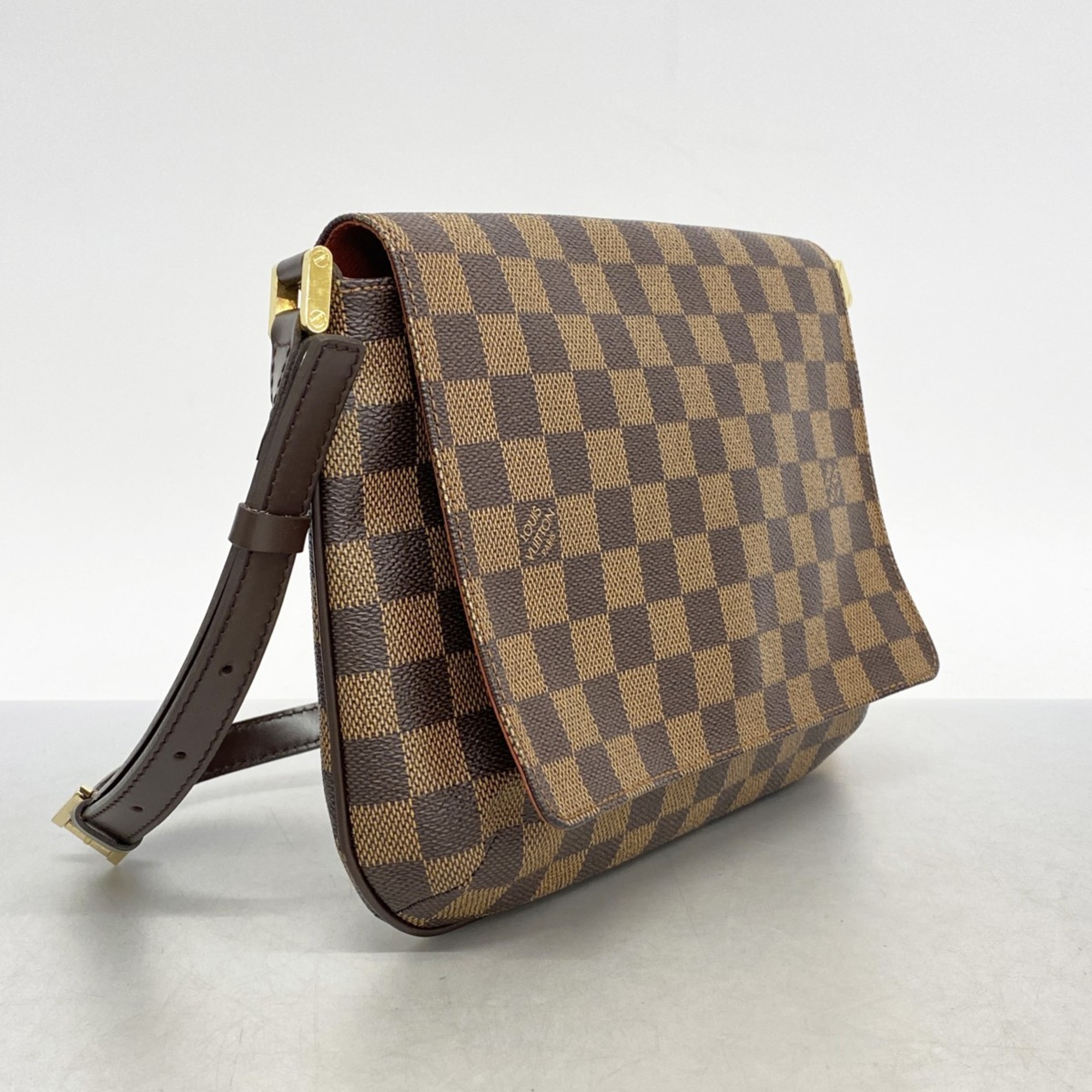 ルイ・ヴィトン(Louis Vuitton) ルイ・ヴィトン ショルダーバッグ ダミエ ミュゼットタンゴ ショートストラップ N51255 エベヌレディース