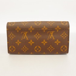 ルイ・ヴィトン(Louis Vuitton) ルイ・ヴィトン 長財布 モノグラム ポルトフォイユサラ M62236 ブラウン コクリコレディース