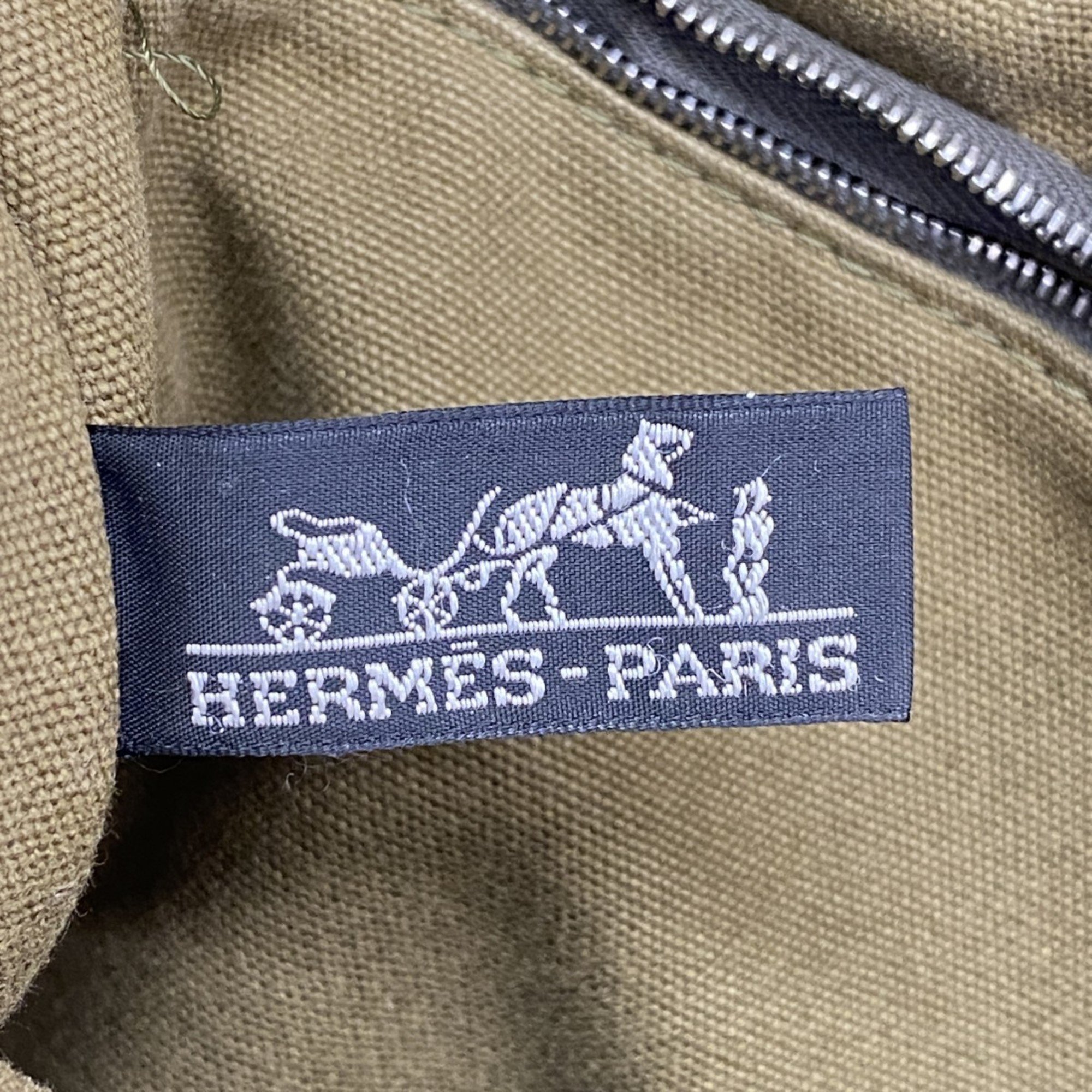 エルメス(Hermes) エルメス トートバッグ フールトゥPM キャンバス グリーン レディース