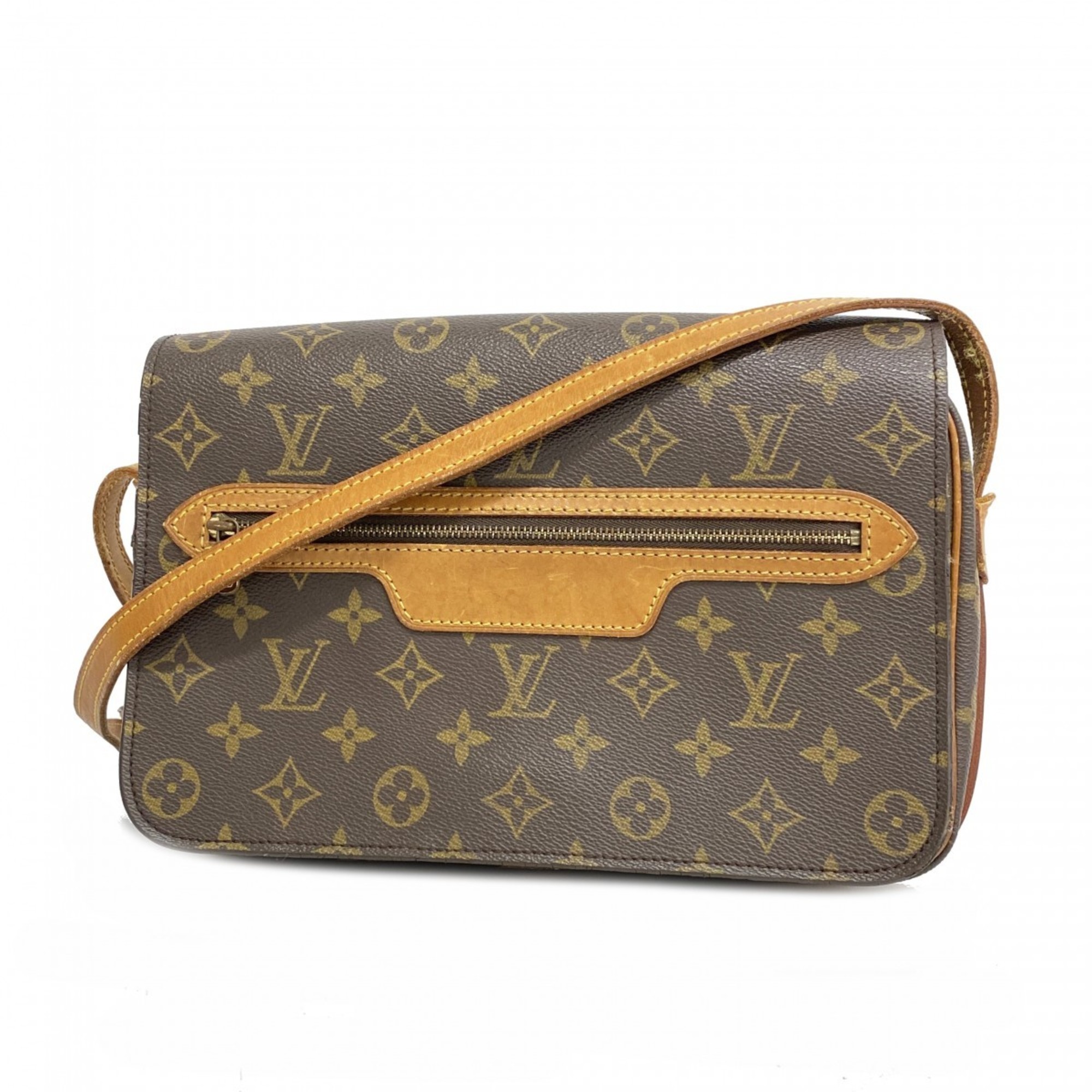 ルイ・ヴィトン(Louis Vuitton) ルイ・ヴィトン ショルダーバッグ モノグラム サンジェルマン28 M51207 ブラウンレディース