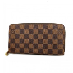 ルイ・ヴィトン(Louis Vuitton) ルイ・ヴィトン 長財布 ダミエ ジッピーウォレット N60015 エベヌメンズ レディース