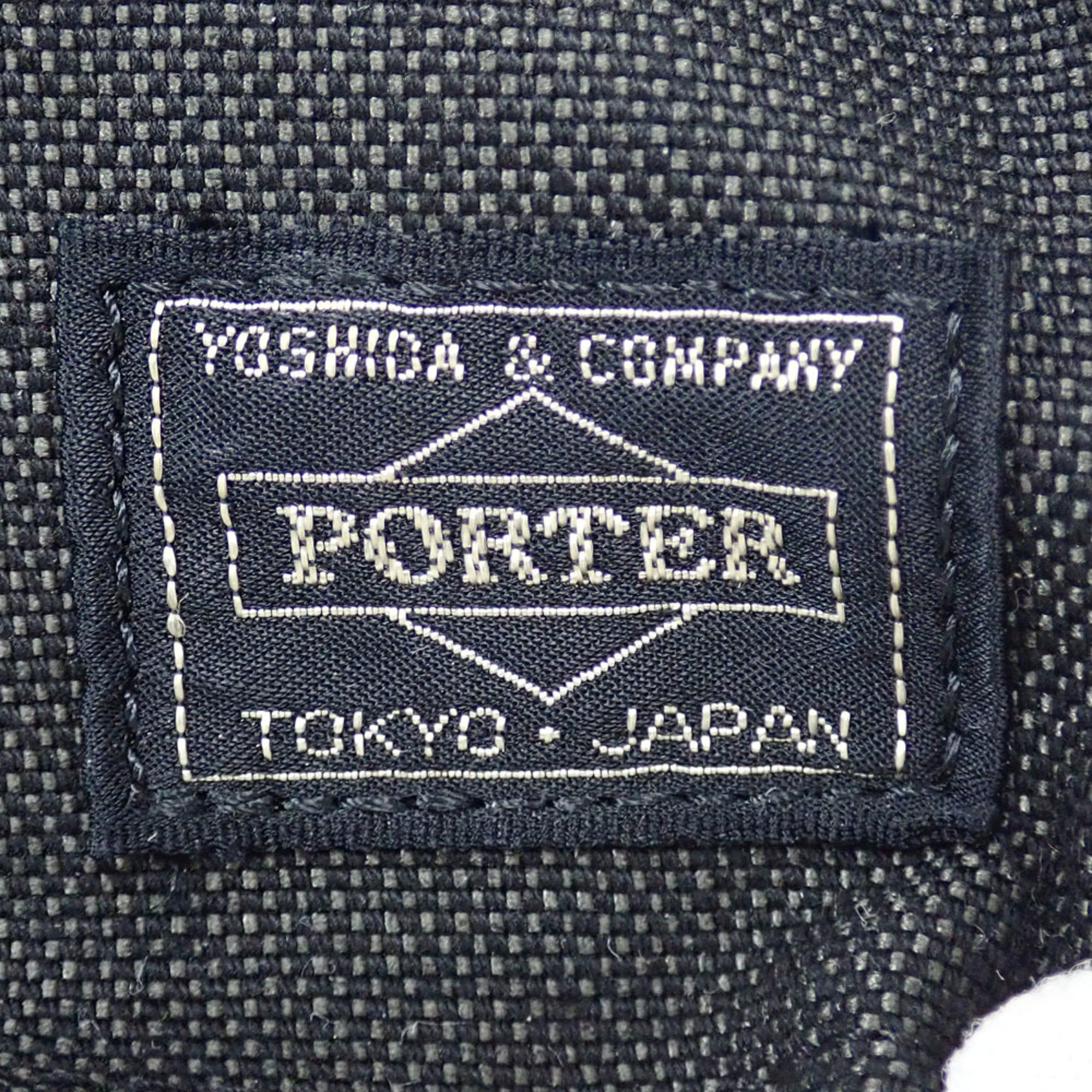 ポーター(Porter) ポーター ショルダーバッグ メンズ ブラック 黒 キャンバス   クラッチ スモーキー 吉田