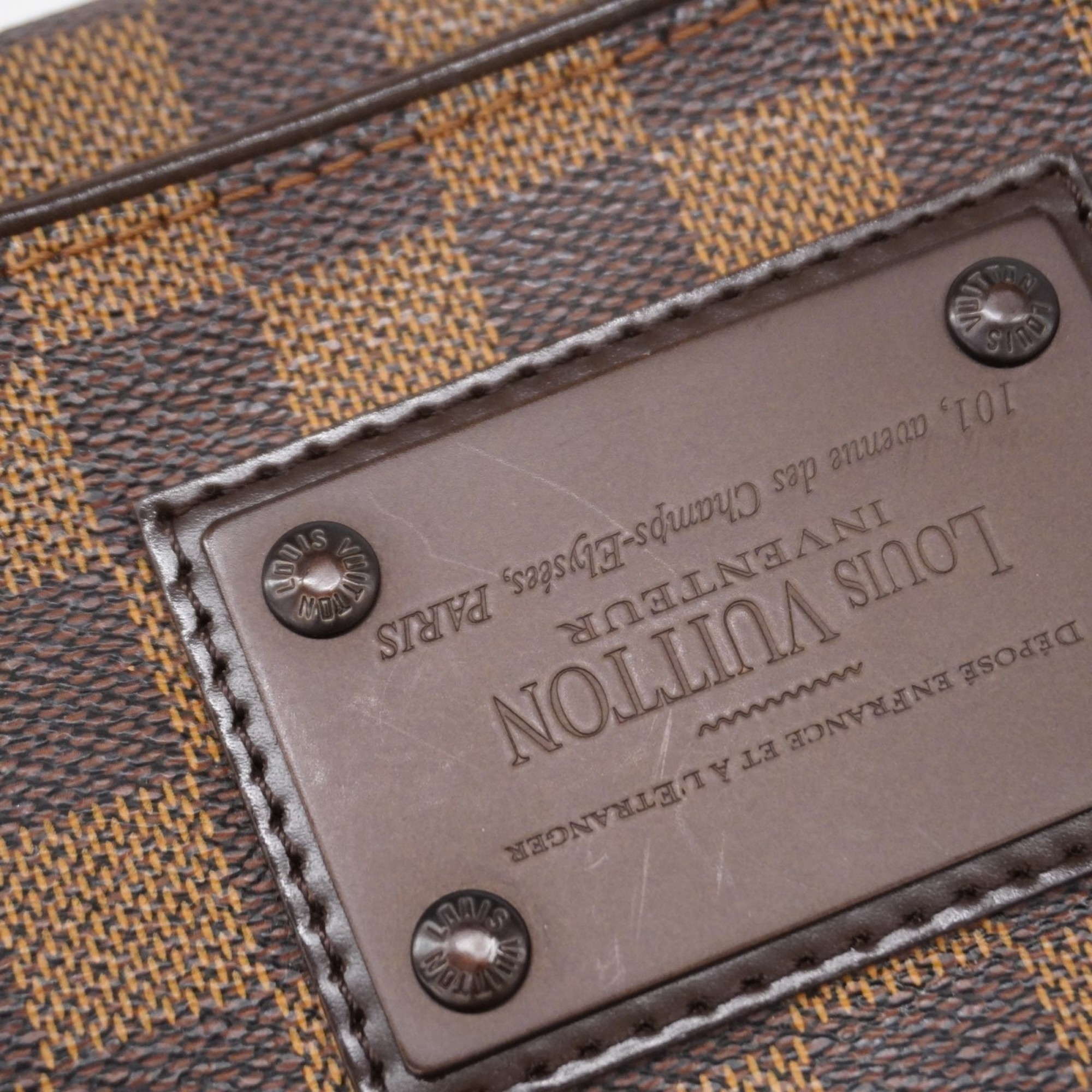 ルイ・ヴィトン(Louis Vuitton) ルイ・ヴィトン ショルダーバッグ ダミエ ブルックリンPM N51210 エベヌレディース