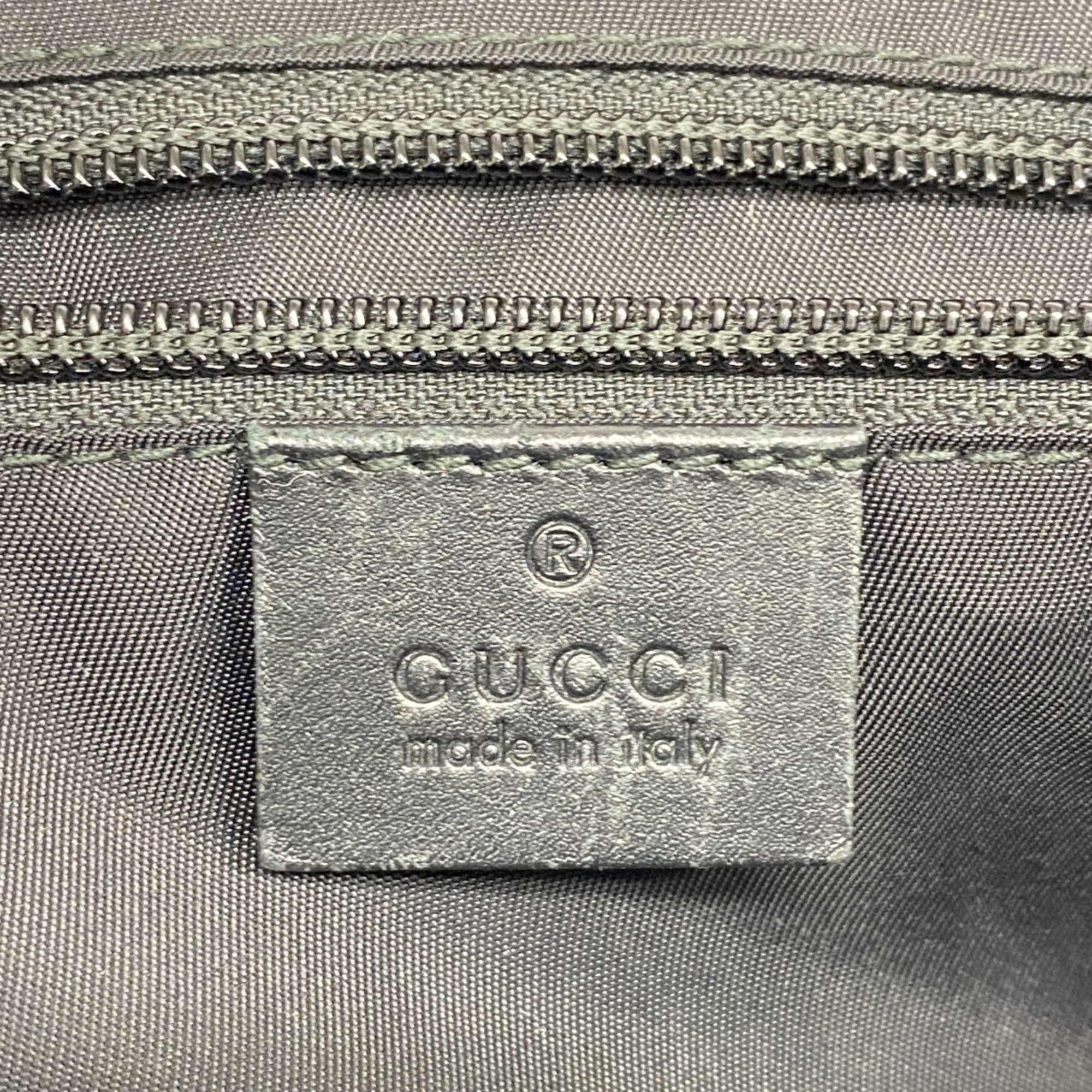 グッチ(Gucci) グッチ ショルダーバッグ GGスプリーム シェリーライン 475432  ベージュ ブラック メンズ