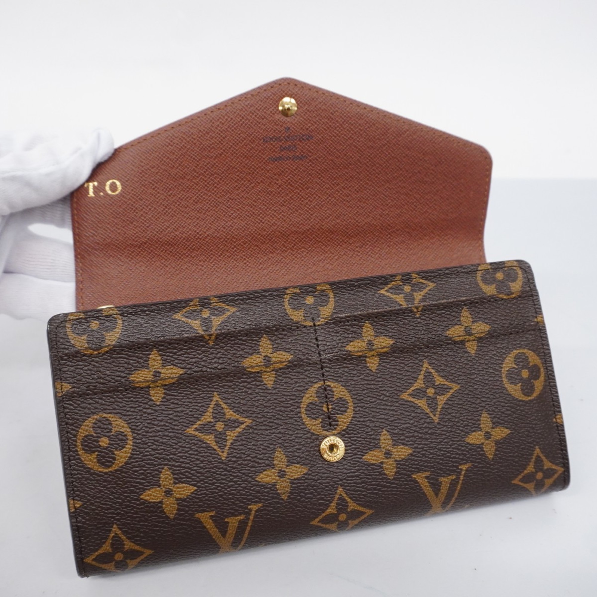 ルイ・ヴィトン(Louis Vuitton) ルイ・ヴィトン 長財布 モノグラム ポルトフォイユサラ M60531 ブラウンレディース