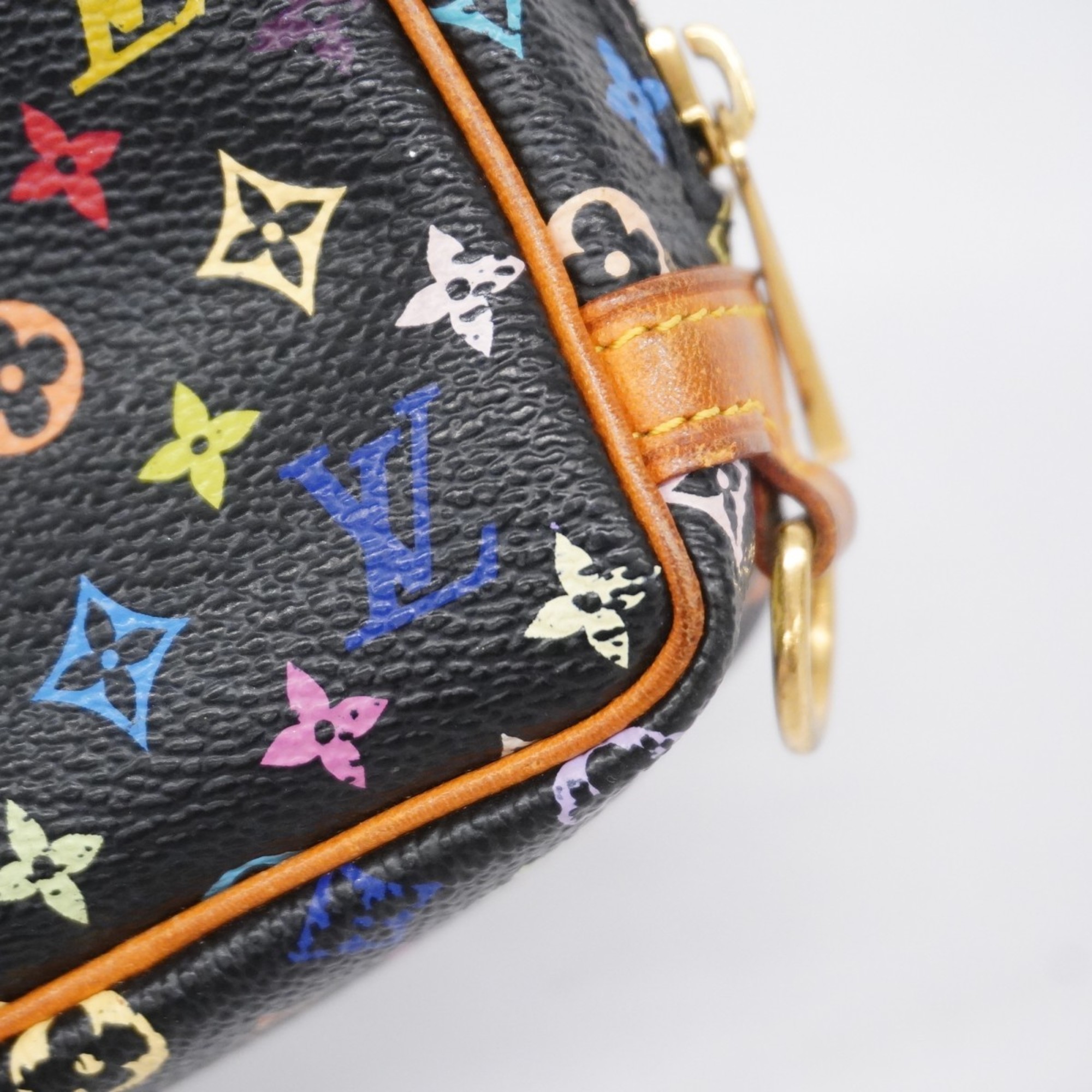 ルイ・ヴィトン(Louis Vuitton) ルイ・ヴィトン ポーチ モノグラム・マルチカラー トゥルースワピティ M58034 ノワールレディース