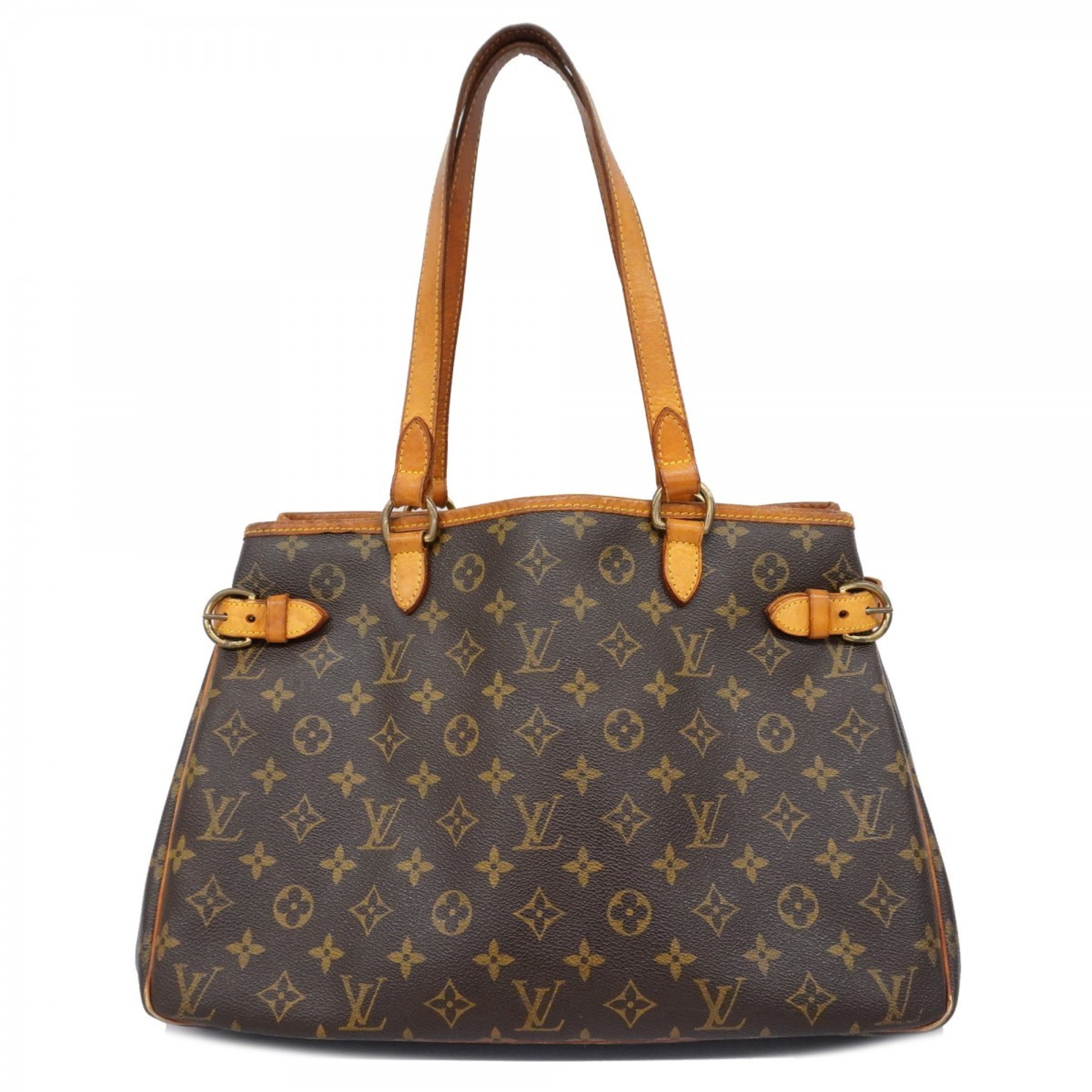 ルイ・ヴィトン(Louis Vuitton) ルイ・ヴィトン トートバッグ モノグラム バティニョールオリゾンタル M51154 ブラウンレディース