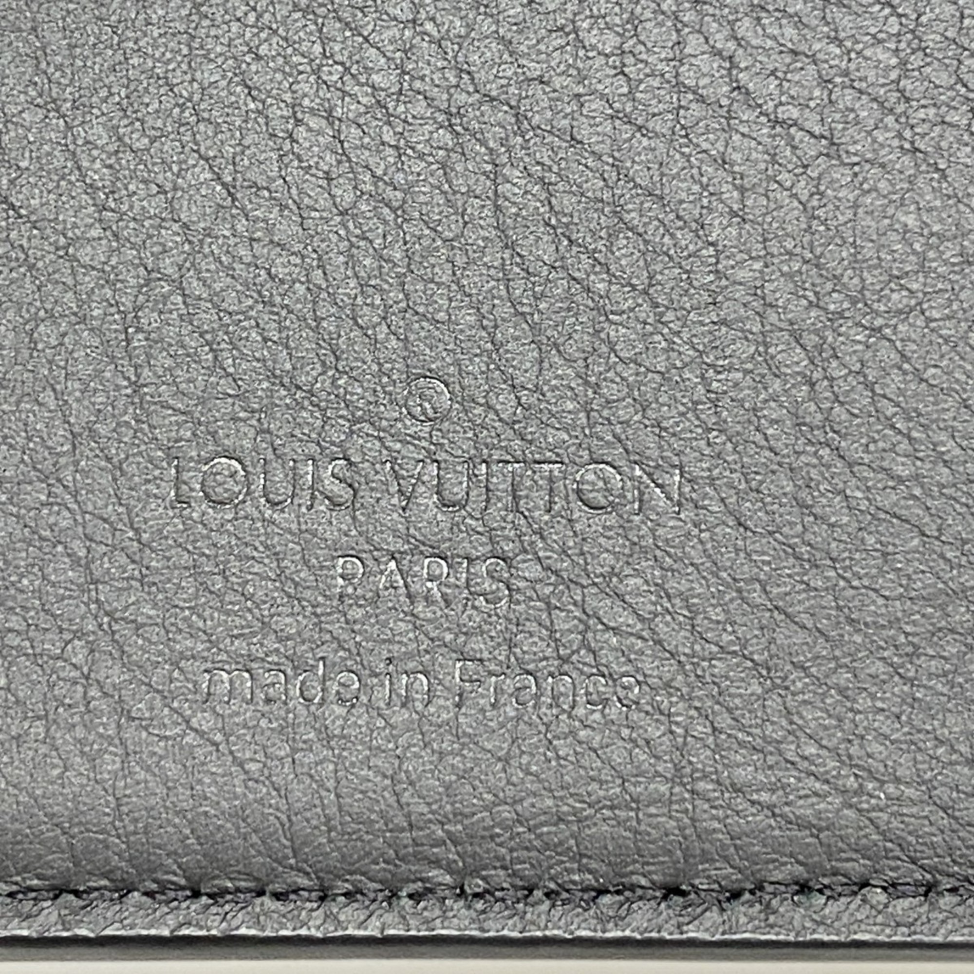 ルイ・ヴィトン(Louis Vuitton) ルイ・ヴィトン 財布 カーフ ポルトフォイユミュルティプル M82297 ブラックマルチメンズ