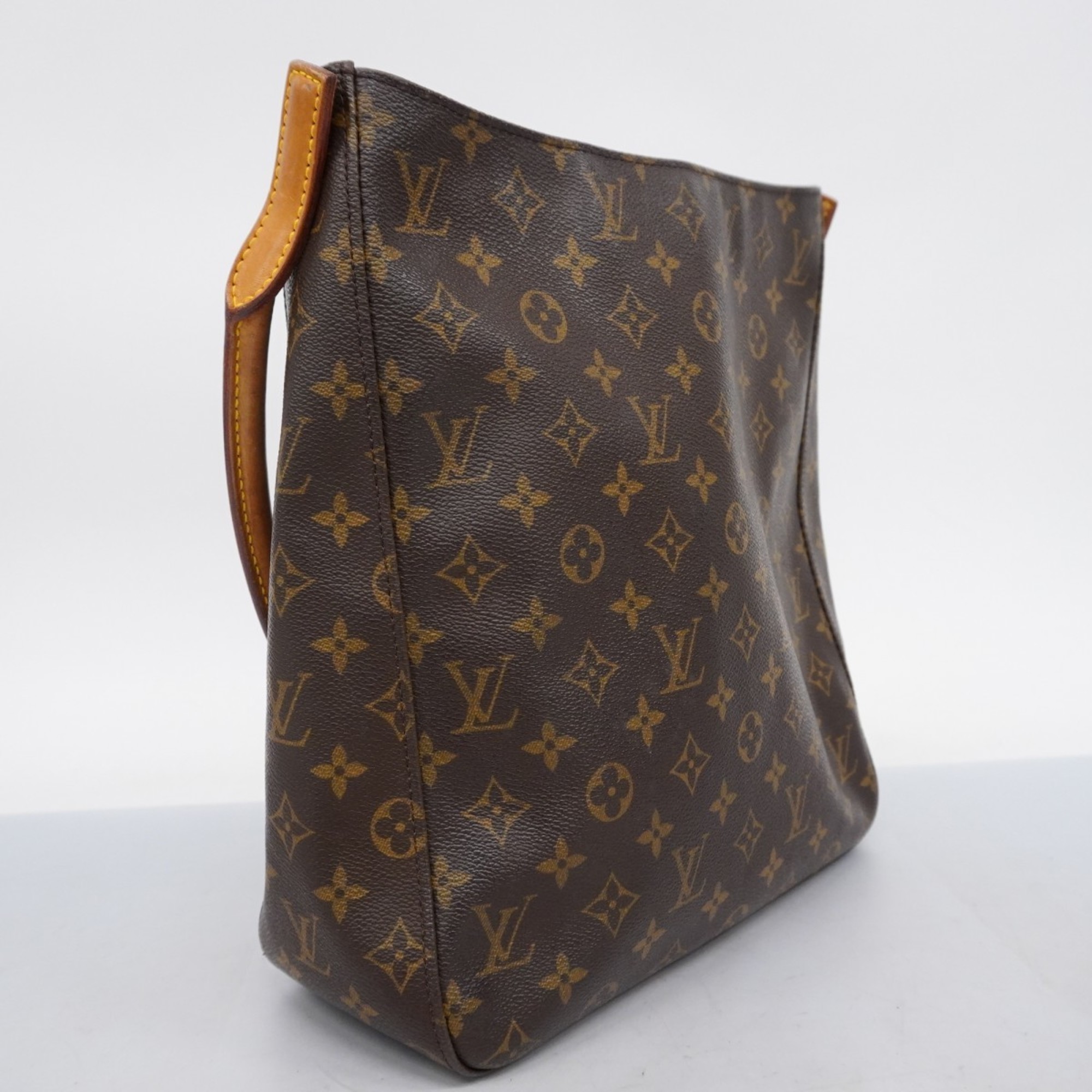 ルイ・ヴィトン(Louis Vuitton) ルイ・ヴィトン ショルダーバッグ モノグラム ルーピングGM M51145 ブラウンレディース