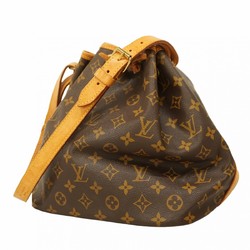 ルイ・ヴィトン(Louis Vuitton) ルイ・ヴィトン ショルダーバッグ モノグラム プチノエ M42226 ブラウンレディース