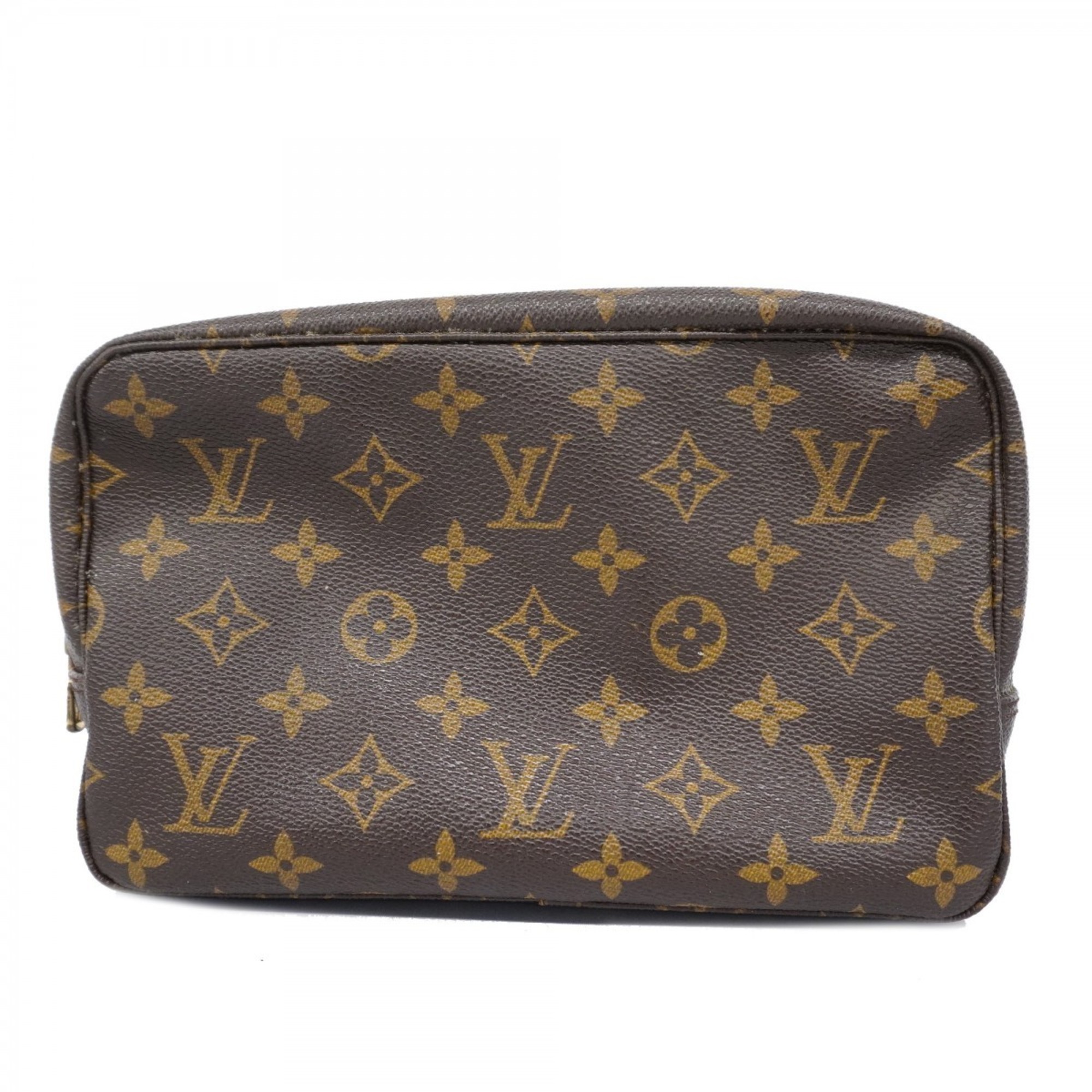 ルイ・ヴィトン(Louis Vuitton) ルイ・ヴィトン ポーチ モノグラム トゥルーストワレット23 M47524 ブラウンレディース