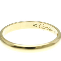 カルティエ(Cartier) 1895 ウェディングリング B4057651 K18イエローゴールド(K18YG) ファッション ダイヤモンド バンドリング ゴールド