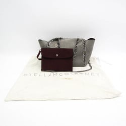 ステラ・マッカートニー(Stella McCartney) FALABELLA 529282 W8187 レディース ポリエステル ハンドバッグ,ショルダーバッグ グレー