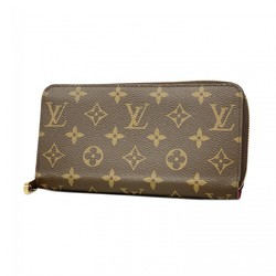 ルイ・ヴィトン(Louis Vuitton) ルイ・ヴィトン 長財布 モノグラム ジッピーウォレット M41895 ブラウン フューシャレディース