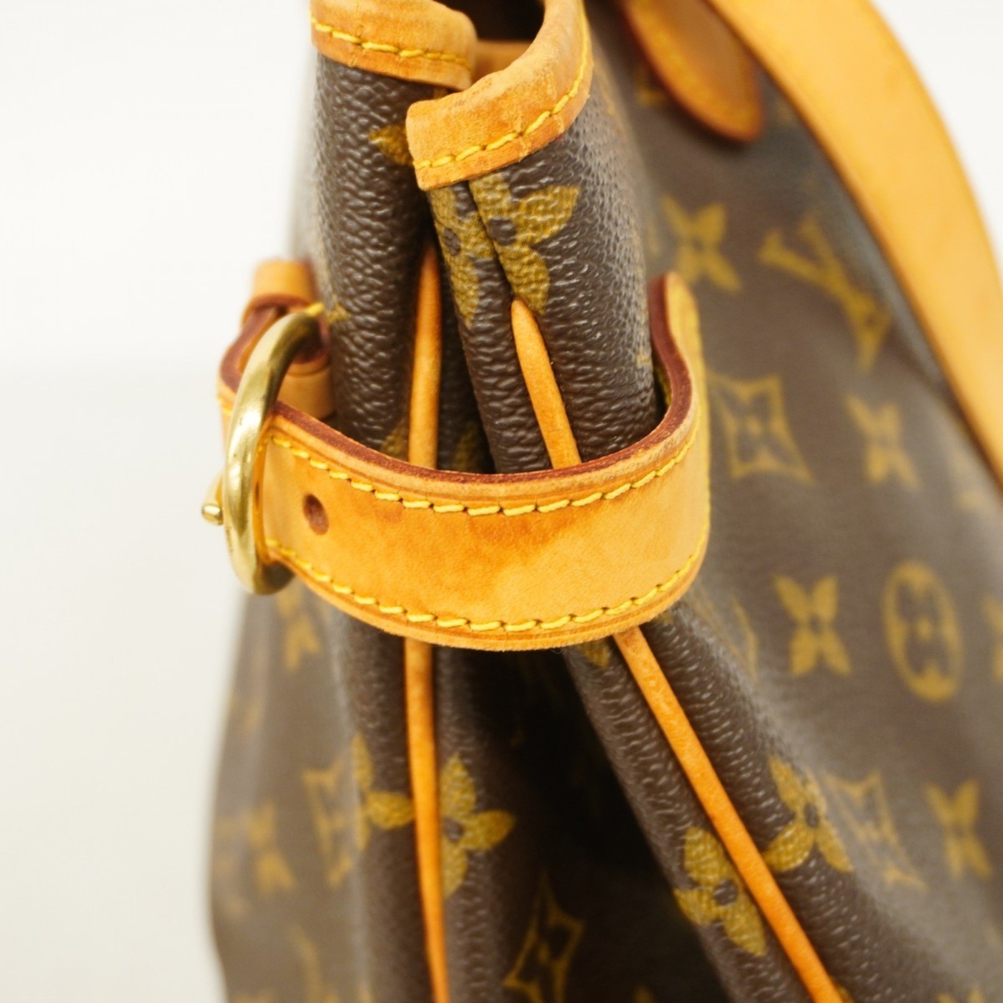 ルイ・ヴィトン(Louis Vuitton) ルイ・ヴィトン トートバッグ モノグラム バティニョールオリゾンタル M51154 ブラウンレディース