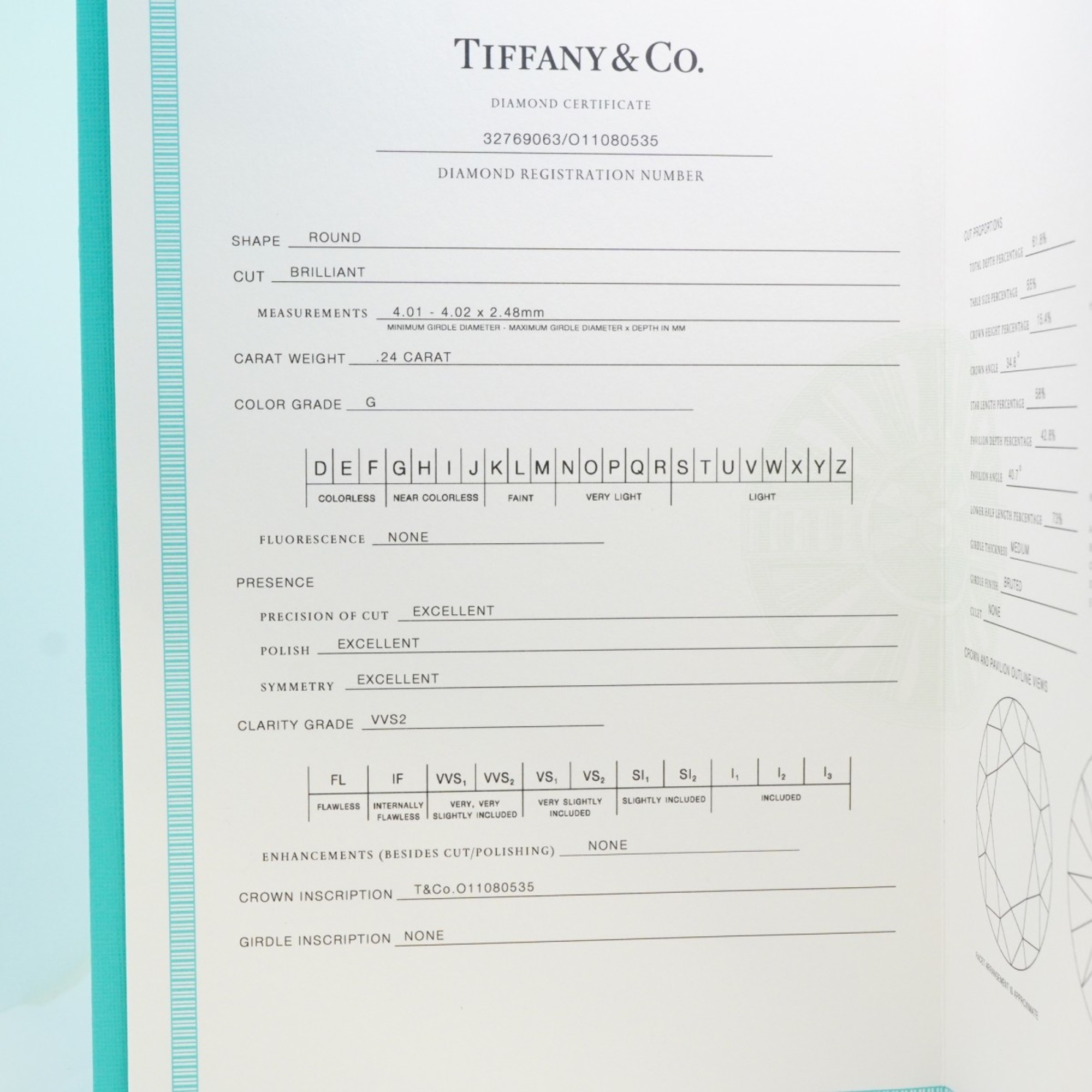 ティファニー(Tiffany) ティファニー リング ソリティア 1PD ダイヤモンド Pt950 プラチナ 0.24ct 9号レディース