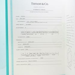 ティファニー(Tiffany) ティファニー リング ソリティア 1PD ダイヤモンド Pt950 プラチナ 0.24ct 9号レディース