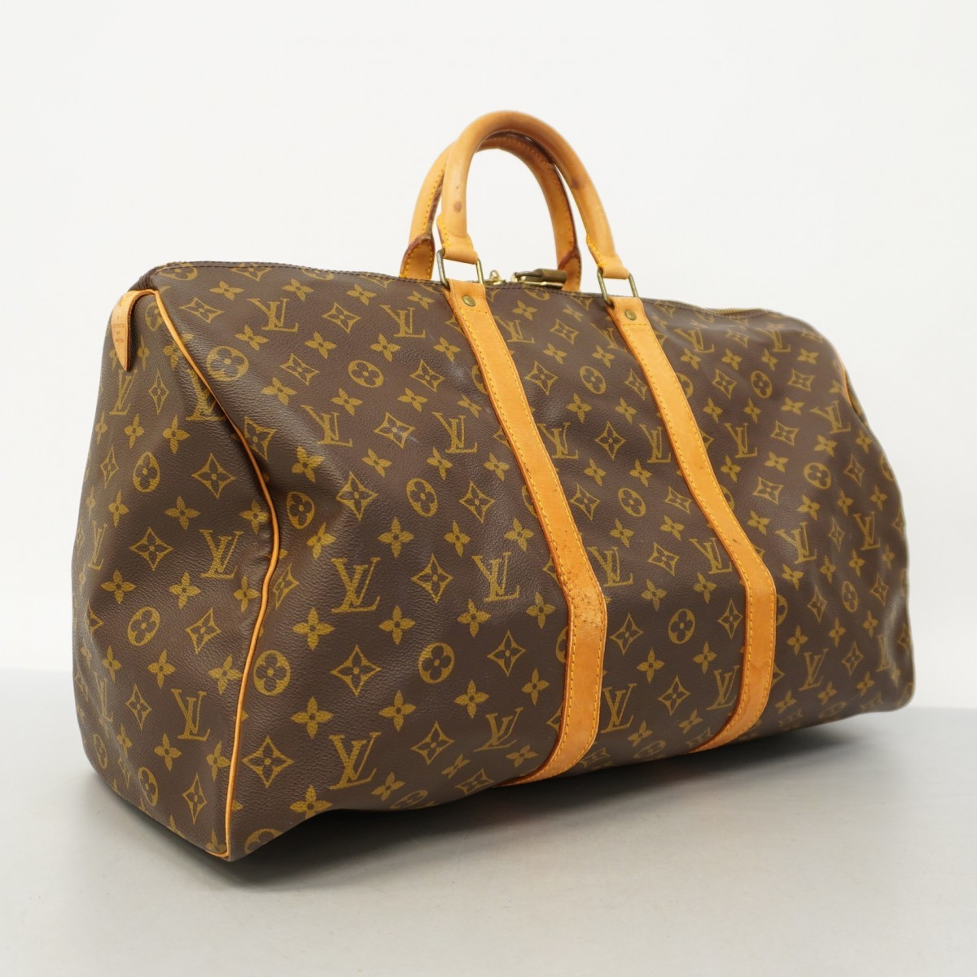 ルイ・ヴィトン(Louis Vuitton) ルイ・ヴィトン ボストンバッグ モノグラム キーポル50 M41426 ブラウンメンズ レディース