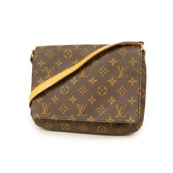 ルイ・ヴィトン(Louis Vuitton) ルイ・ヴィトン ショルダーバッグ モノグラム ミュゼットタンゴショートストラップ M51257 ブラウンレディース