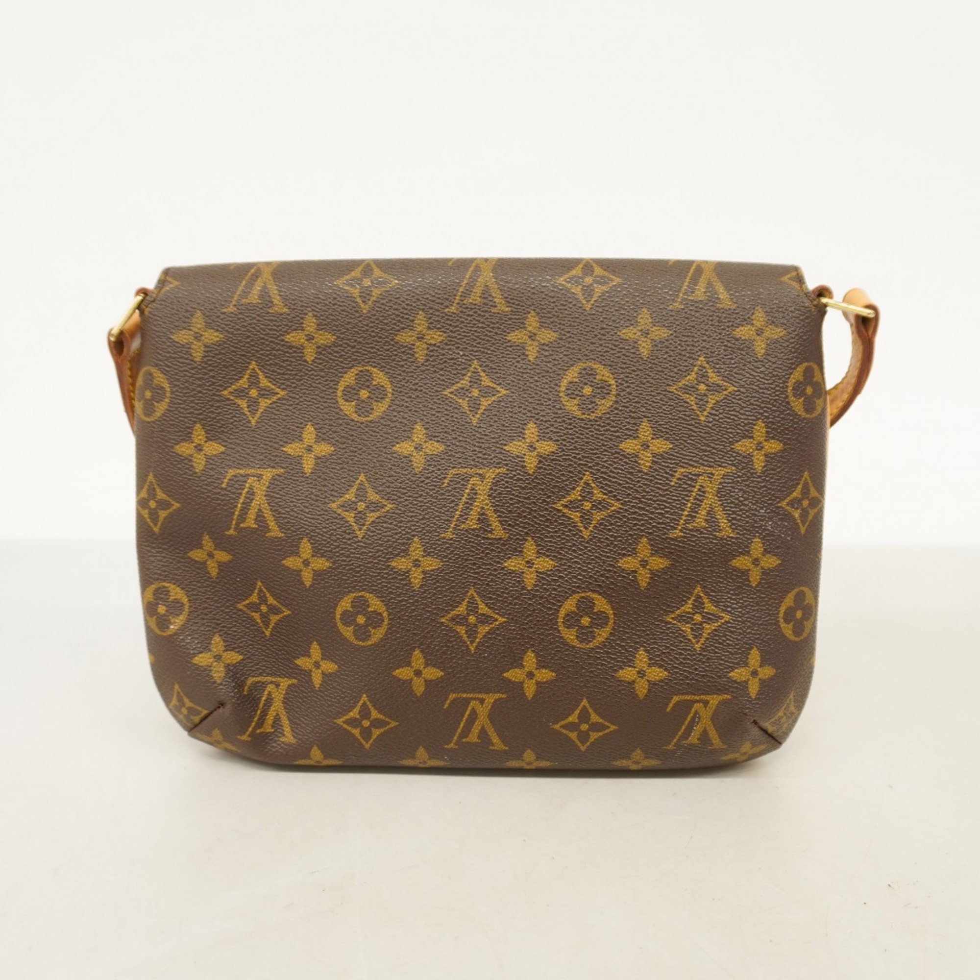 ルイ・ヴィトン(Louis Vuitton) ルイ・ヴィトン ショルダーバッグ モノグラム ミュゼットタンゴショートストラップ M51257 ブラウンレディース