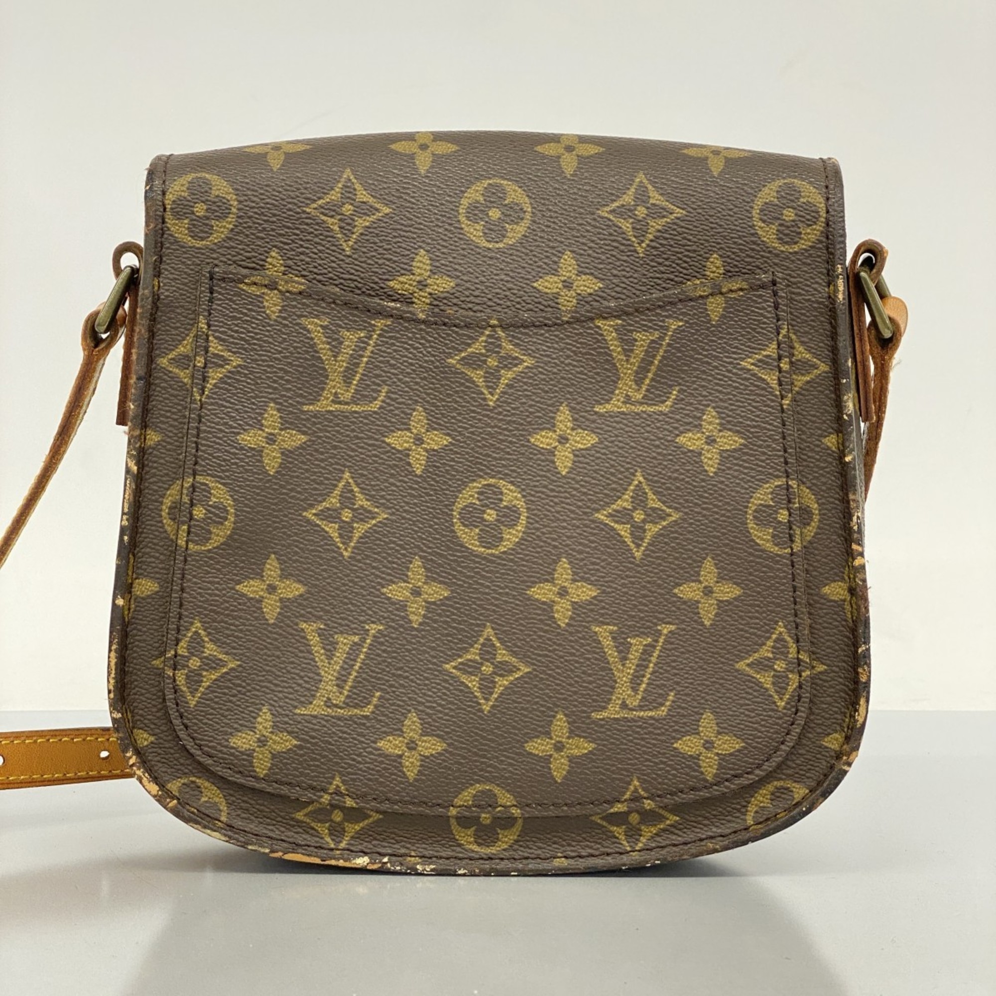 ルイ・ヴィトン(Louis Vuitton) ルイ・ヴィトン ショルダーバッグ モノグラム サンクルーPM M51244 ブラウンレディース