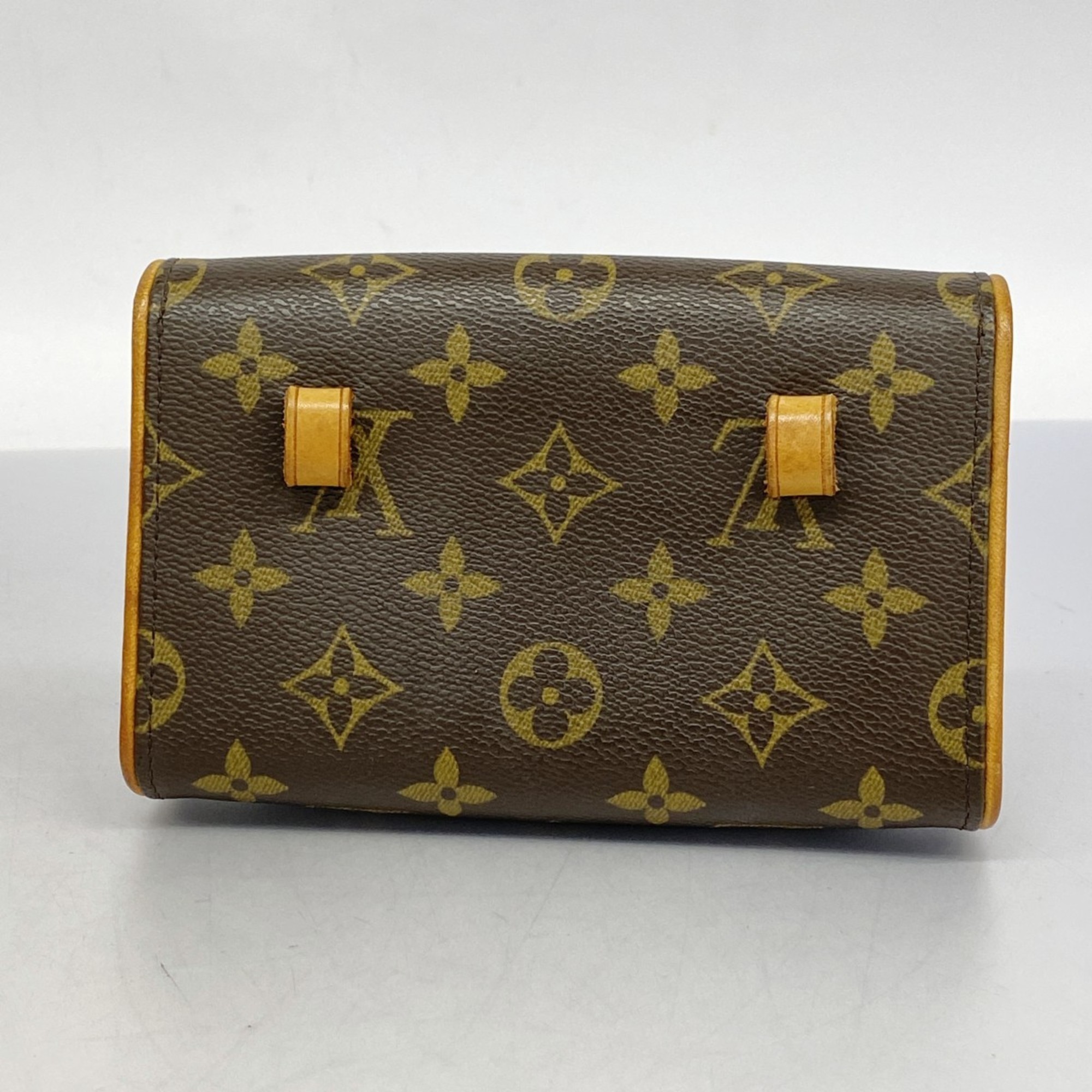 ルイ・ヴィトン(Louis Vuitton) ルイ・ヴィトン ウエストバッグ モノグラム ポシェットフロランティーヌ  M51855 ブラウンレディース