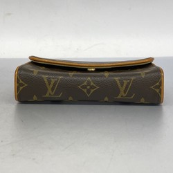 ルイ・ヴィトン(Louis Vuitton) ルイ・ヴィトン ウエストバッグ モノグラム ポシェットフロランティーヌ  M51855 ブラウンレディース