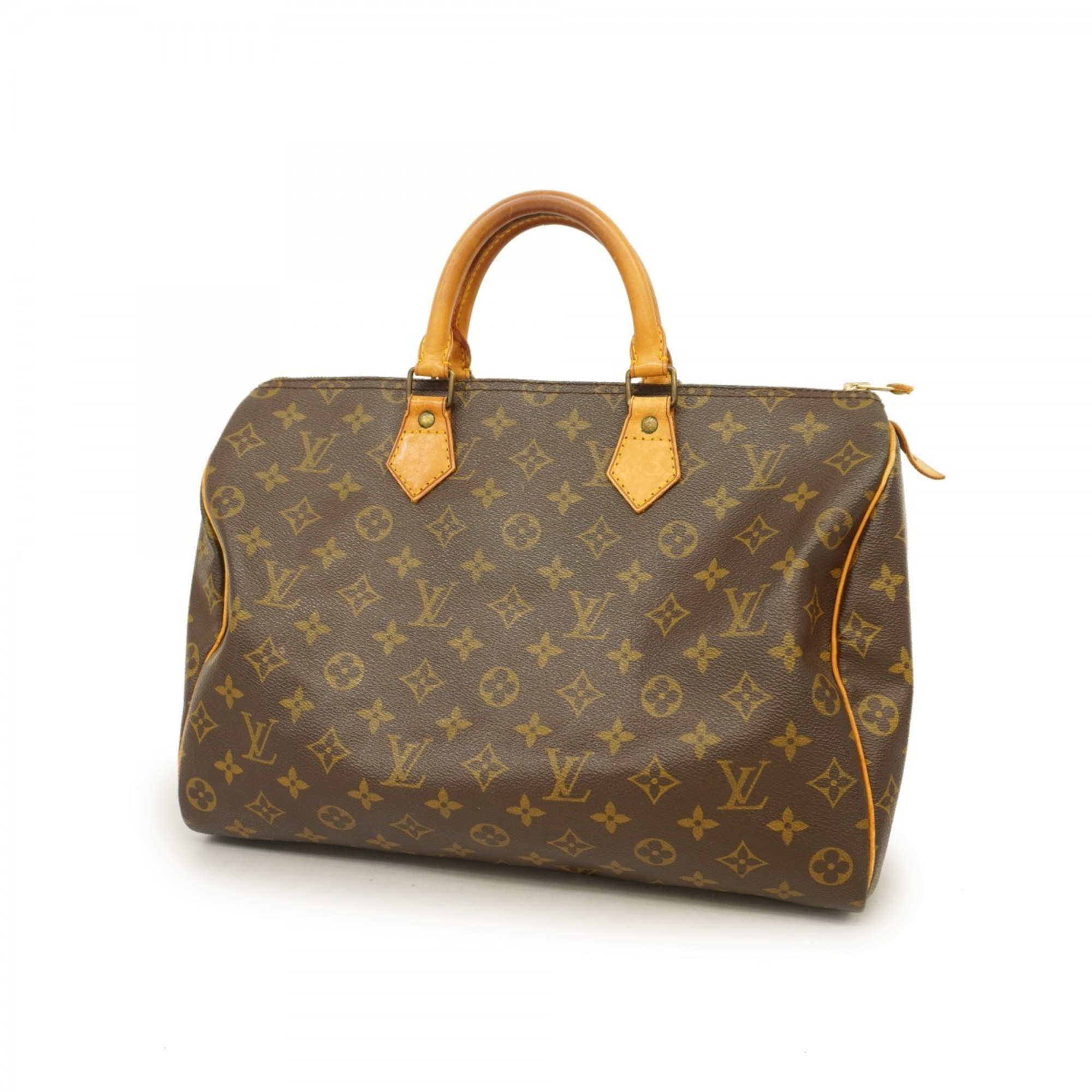 ルイ・ヴィトン(Louis Vuitton) ルイ・ヴィトン トートバッグ モノグラム スピーディ35 M41107 ブラウンレディース