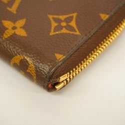 ルイ・ヴィトン(Louis Vuitton) ルイ・ヴィトン 長財布 モノグラム ポルトフォイユクレマンス M60742  ブラウン フューシャレディース