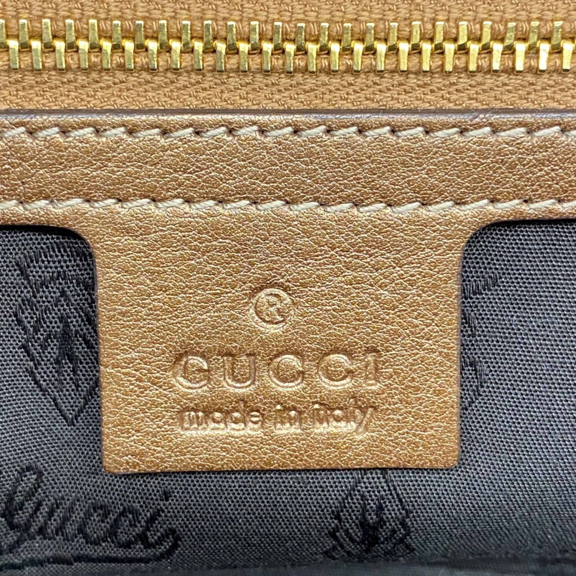 グッチ(Gucci) グッチ ハンドバッグ GGキャンバス インターロッキングG 232958 キャンバス ブラウン レディース