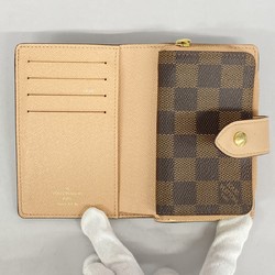 ルイ・ヴィトン(Louis Vuitton) ルイ・ヴィトン 財布 ダミエ ポルトフォイユジュリエット N60380 ピンク エベヌ クレームレディース