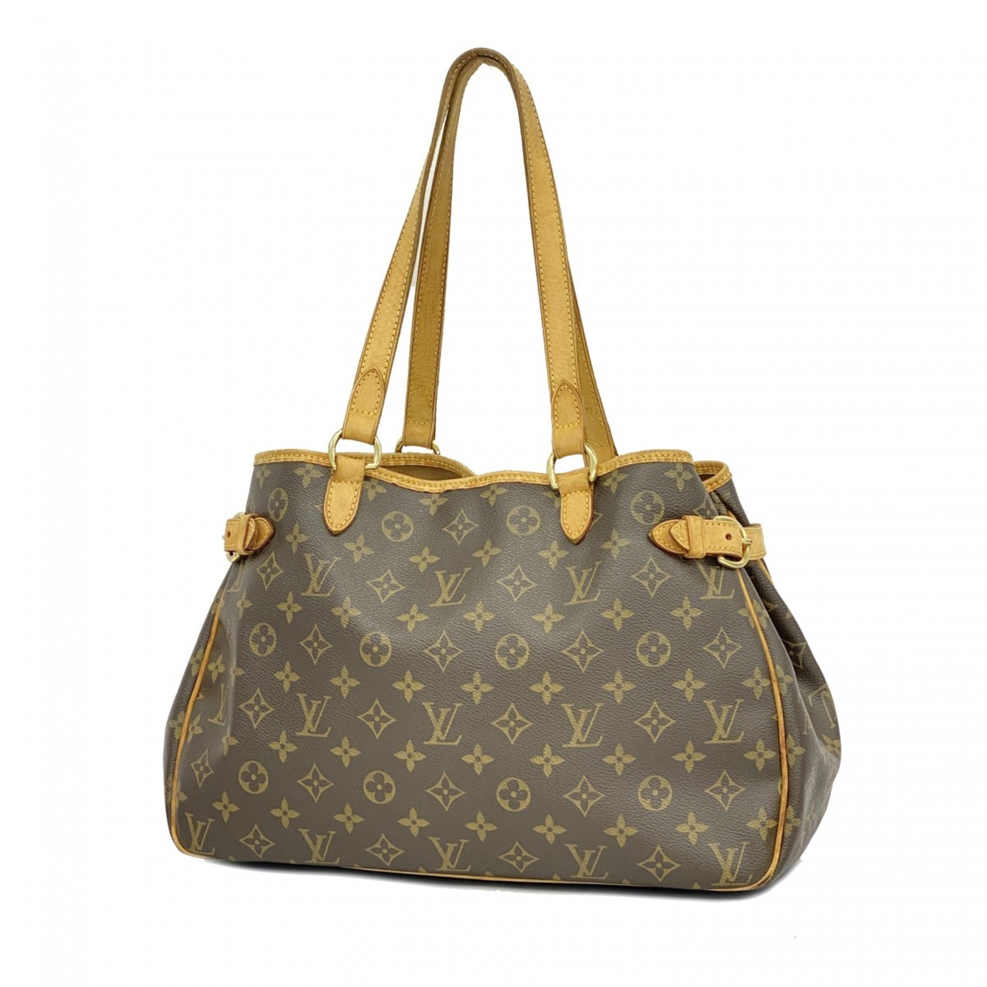 ルイ・ヴィトン(Louis Vuitton) ルイ・ヴィトン トートバッグ モノグラム バティニョールオリゾンタル M51154 ブラウンレディース